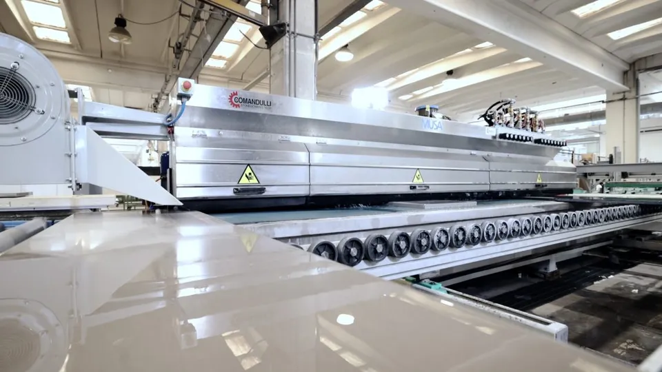 Drying at the end of the production process
