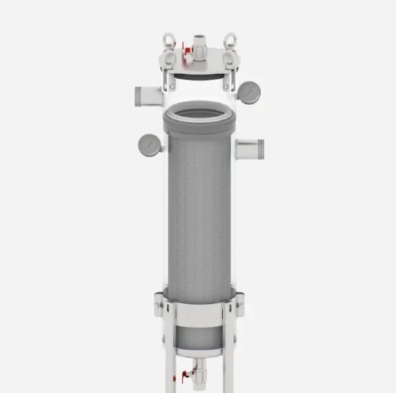 Just Water 3.1 — Internal view of the W bag filter.